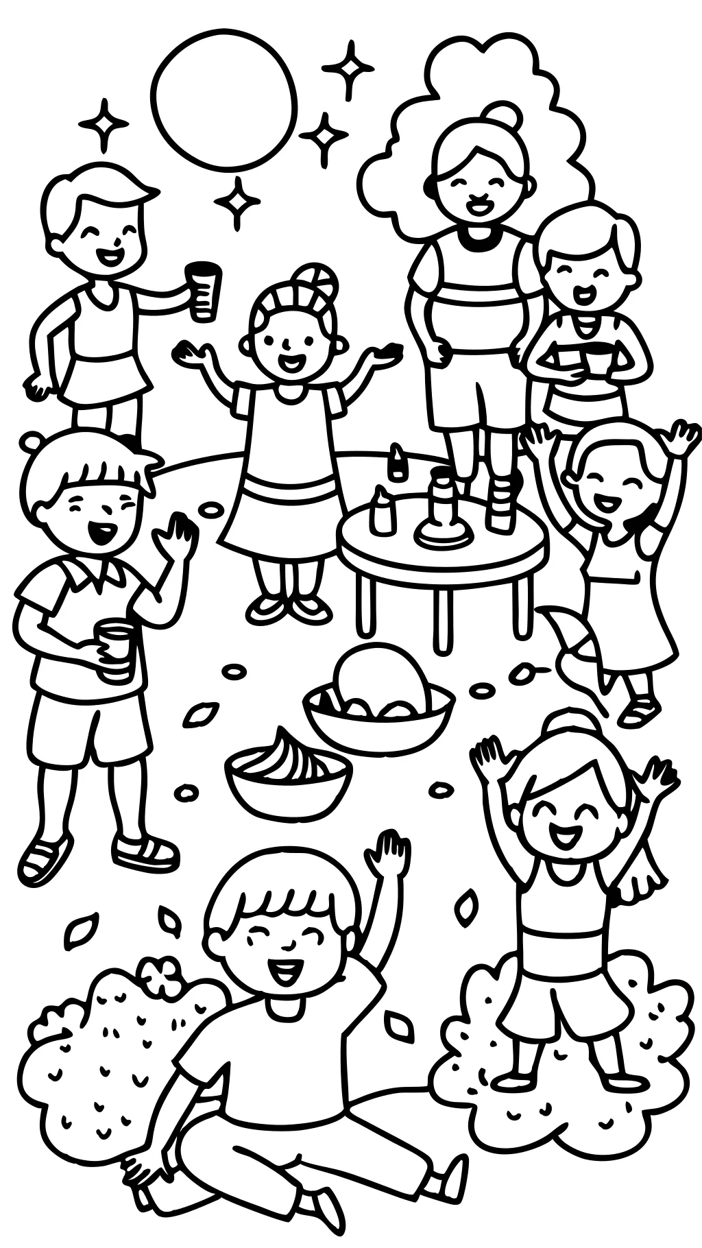 coloring book pages of people